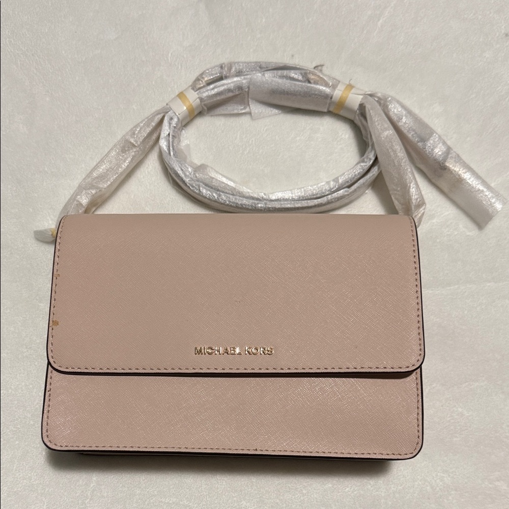 Michael Kors Blush Daniela Crossbody Bag Purse